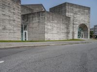 European Urban Landscape in Porto: Concrete Walls and Modern Architecture