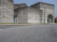 European Urban Landscape in Porto: Concrete Walls and Modern Architecture