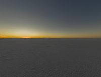 Evening Utah Desert Night over Salt Lake