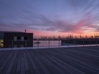 Evening View of Hamburg, Germany 002