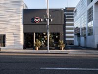 Explore California: Shops and Streets Under Clear Skies