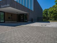 Exploring Berlin: Clear Skies over Cobblestone Streets