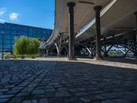 Exploring Berlin's Urban Design: Clear Skies and Cobblestone Roads