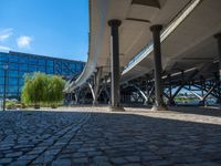 Exploring Berlin's Urban Design: Clear Skies and Cobblestone Roads