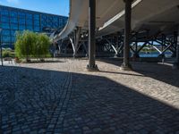 Exploring Berlin's Urban Design: Clear Skies and Cobblestone Roads