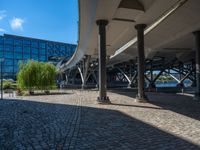 Exploring Berlin's Urban Design: Clear Skies and Cobblestone Roads