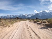 Exploring Dirt Tracks in Alabama Hills, California