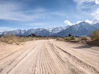 Exploring Dirt Tracks in Alabama Hills, California