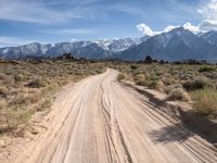 Exploring Dirt Tracks in Alabama Hills, California