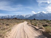 Exploring Dirt Tracks in Alabama Hills, California