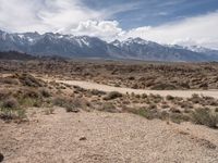 Exploring Off-Road Tracks in California's Alabama Hills