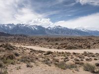 Exploring Off-Road Tracks in California's Alabama Hills