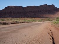 Off-Road Track in Fisher Towers, Utah