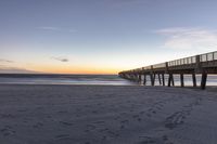 Florida Beach: Coastal Sunrise Over the Ocean