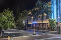 Florida Cityscape Night Lights 002