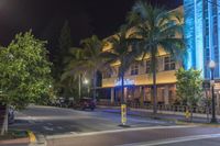 Florida Cityscape Night Lights 004