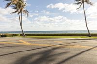 Florida Coastal Road: A Yellow Horizon