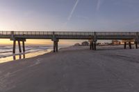 Florida's Coastal Shore: Clear Skies and Serenity