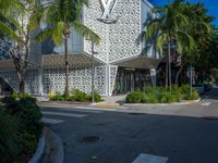 a picture of the entrance to the west end building in palm tree lane, miami, fl