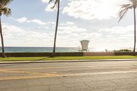 Sunny Day on Florida's Ocean Drive