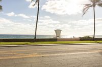 Sunny Day on Florida's Ocean Drive