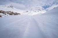 France's Alpine Landscape: Clear Skies and Snowy Peaks