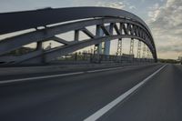 Frankfurt Architecture: Bridge in Motion Blur