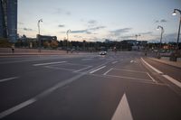 Aerial View of Frankfurt, Germany at Dawn