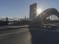 Frankfurt Germany Cityscape at Dawn