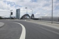 Straight Down the Road in Frankfurt, Germany