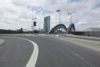 Straight Down the Road in Frankfurt, Germany