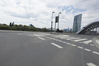 Straight Down the Road in Frankfurt, Germany