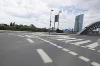 Straight Down the Road in Frankfurt, Germany