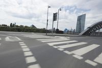Straight Down the Road in Frankfurt, Germany