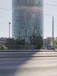 Modern Architecture in Frankfurt: Reflections on a Sunny Day