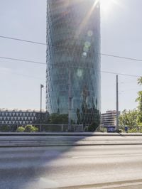 Modern Architecture in Frankfurt: Reflections on a Sunny Day