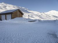 French Alps Clear Skies Mountain Landscape 001