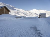 French Alps: Clear Skies Mountain Landscape 002