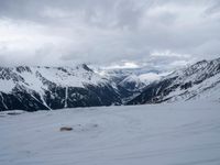 French Alps: A Gloomy Winter Day