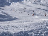 French Alps: A Majestic Mountain Landscape under a Clear Sky