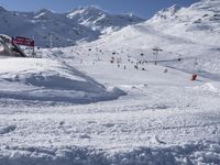 French Alps: A Majestic Mountain Landscape under a Clear Sky