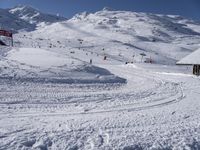 French Alps: A Majestic Mountain Landscape under a Clear Sky