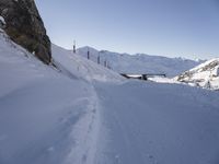 French Alps Mountain Range Tourist Attraction 001