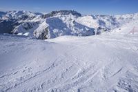 Overlooking the French Alps: Skiing and Tourism