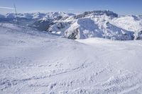 Overlooking the French Alps: Skiing and Tourism