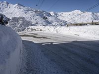 Winter Landscape in the French Alps