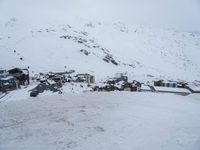 French Alps Winter Snow Mountain View 001