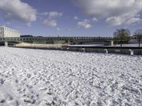 Frozen Lake Winter Landscape 002