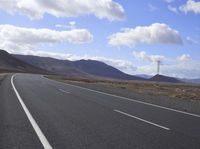 Fuerteventura Highland Road: Asphalt Through the Desert