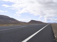 Fuerteventura, Spain: Road Through Highland Landscape